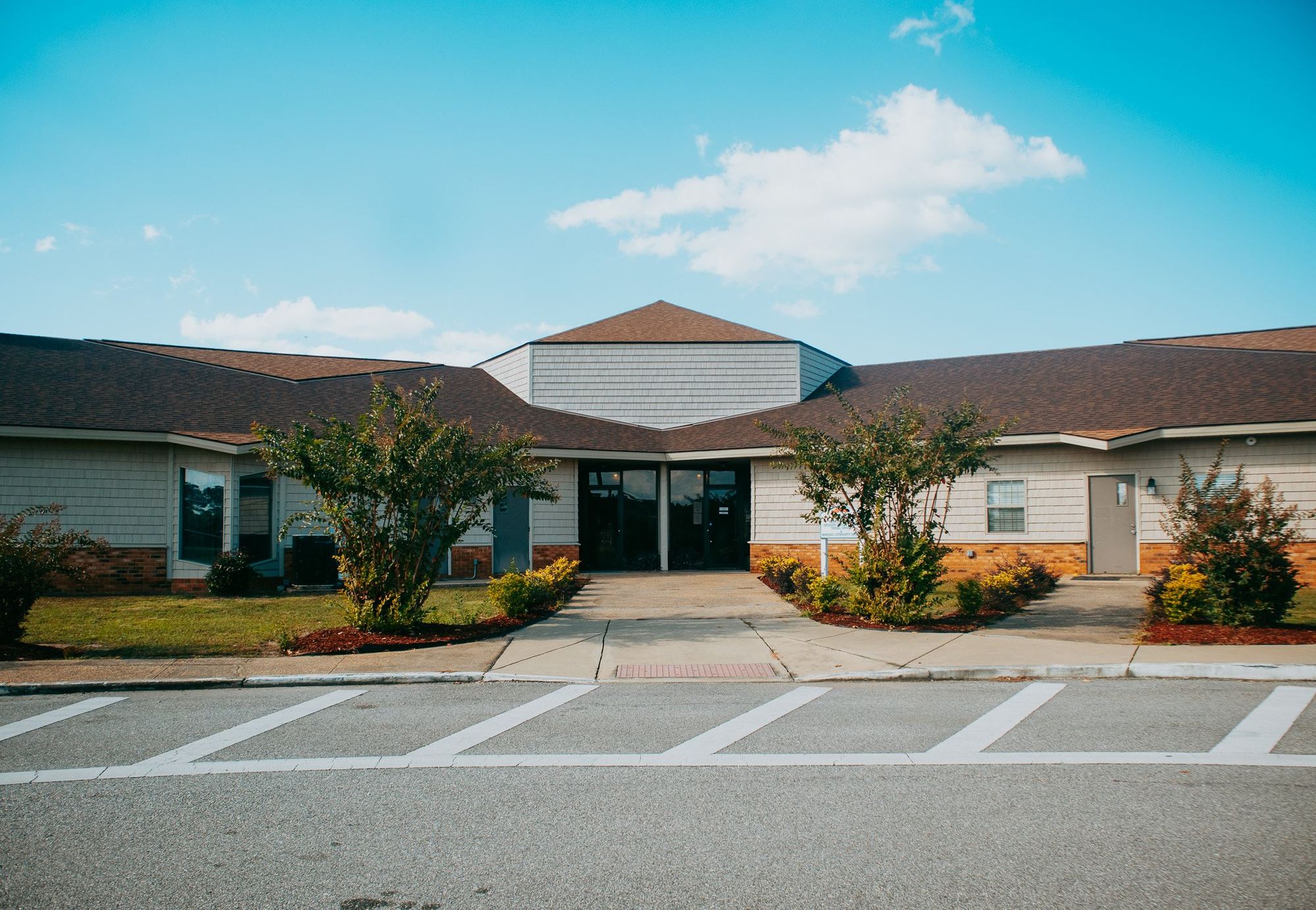 The MOWA Band of Choctaw Indians tribal office in Mount Vernon, Alabama